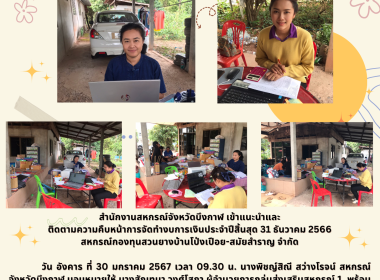 แนะนำและติดตามความคืบหน้าการจัดทำงบการเงินประจำปีสิ้นสุด 31 ... พารามิเตอร์รูปภาพ 1