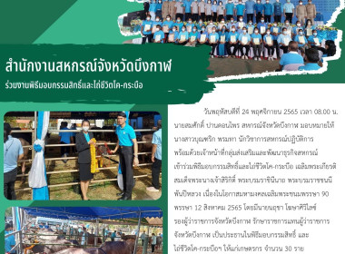ร่วมงานพิธีมอบกรรมสิทธิ์และไถ่ชีวิตโค-กระบือ ... พารามิเตอร์รูปภาพ 1