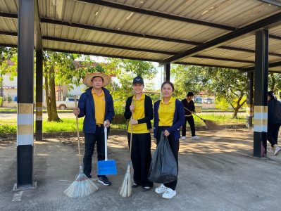 กลุ่มส่งเสริมสหกรณ์ 1 ร่วมกิจกรรมทำความสะอาดตามโครงการ &quot; ... พารามิเตอร์รูปภาพ 1