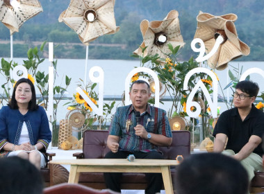สหกรณ์จังหวัดบึงกาฬ ร่วมงานแถลงข่าว มหัศจรรย์ศิลป์คล้า ... พารามิเตอร์รูปภาพ 5