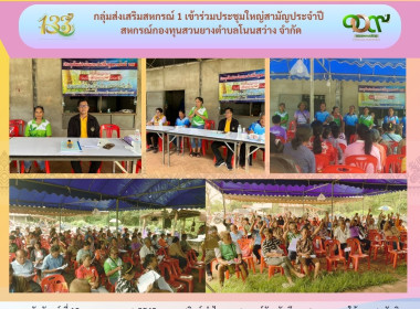 กลุ่มส่งเสริมสหกรณ์ 1 เข้าร่วมประชุมใหญ่สามัญประจำปี ... พารามิเตอร์รูปภาพ 7