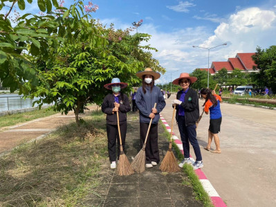 กลุ่มตรวจการสหกรณ์ร่วมกิจกรรมทำความสะอาดและปรับปรุงภูมิทัศน์ศูนย์ราชการจังหวัดบึงกาฬ โครงการบ้านสวยเมืองงาม &quot;บึงกาฬ เมืองน่าเที่ยวและน่าอยู่ริมฝั่งโขง&quot; ... พารามิเตอร์รูปภาพ 1