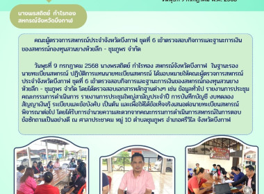 คณะผู้ตรวจการสหกรณ์ประจำจังหวัดบึงกาฬ ชุดที่ 6 ... พารามิเตอร์รูปภาพ 1