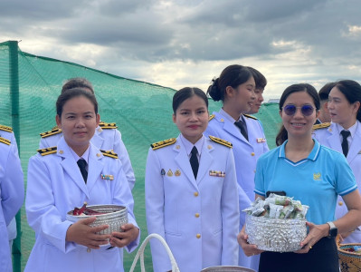 ฝ่ายบริหารทั่วไป ร่วมพิธีเจริญพระพุทธมนต์และทำบุญตักบาตร ... พารามิเตอร์รูปภาพ 1