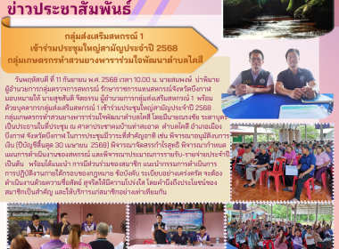 กลุ่มส่งเสริมสหกรณ์ 1 เข้าร่วมประชุมใหญ่สามัญประจำปี 2568 ... พารามิเตอร์รูปภาพ 8