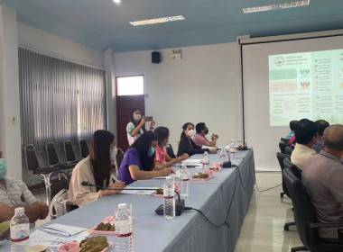 ร่วมประชุมหน่วยงานภาคีร่วมกับประธานศูนย์ข้าวชุมชนระดับจังหวัด ปี 2566 ภายใต้โครงการเสริมสร้างศักยภาพการผลิตเมล็ดพันธุ์ข้าวของศูนย์ข้าวชุมชน ปี 2566 ... พารามิเตอร์รูปภาพ 5