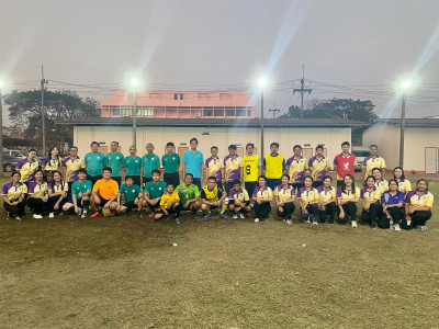 ร่วมแข่งขันกีฬาฟุตบอลชายและวอลเล่ย์บอลหญิงกระชับมิตร ... พารามิเตอร์รูปภาพ 1