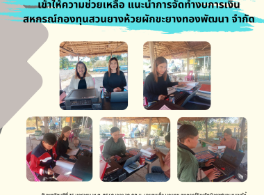 กลุ่มส่งเสริมสหกรณ์ 3 เข้าให้ความช่วยเหลือ ... พารามิเตอร์รูปภาพ 11