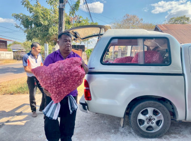 สหกรณ์จังหวัดบึงกาฬนำทีมบุคลากรในสังกัดร่วมสนับสนุนกระจายหอมแดงมัดจุก 3.5 ตัน รวมมูลค่า 129,500 บาท เพื่อช่วยเหลือเกษตรชาวศรีสะเกษ ... พารามิเตอร์รูปภาพ 7