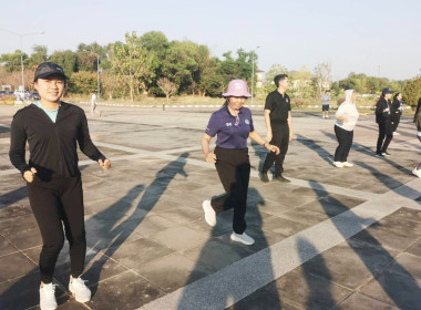 กลุ่มส่งเสริมสหกรณ์ 1 เข้าร่วมกิจกรรมออกกำลังกายทุกวันพุธ ... พารามิเตอร์รูปภาพ 2