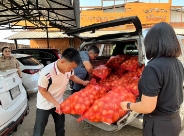 สหกรณ์จังหวัดบึงกาฬนำทีมบุคลากรในสังกัดร่วมสนับสนุนกระจายหอมหัวใหญ่ 1 ตัน เพื่อช่วยเหลือเกษตรกรชาวเชียงใหม่ ตามแคมเปญ "รักนะจึงให้หอม(หอมหัวใหญ่) เชียงใหม่เน้อจ้าว" ... พารามิเตอร์รูปภาพ 12