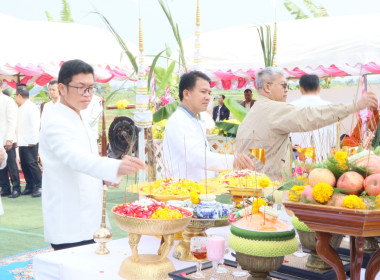 สหกรณ์จังหวัดบึงกาฬ ร่วมพิธีพลีกรรมตัดไม้มงคล “ราชพฤกษ์” ... พารามิเตอร์รูปภาพ 32