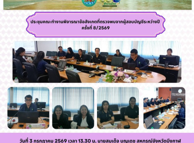 กลุ่มตรวจการสหกรณ์ประชุมคณะทำงานพิจารณาข้อสังเกตที่ตรวจพบจากผู้สอบบัญชี จำนวน 11 แห่ง ณ ห้องประชุมสำนักงานสหกรณ์จังหวัดบึงกาฬ​ อาคาร​ 2 ชั้น​ 2 ... พารามิเตอร์รูปภาพ 7