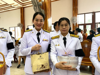 กลุ่มส่งเสริมและพัฒนาธุรกิจสหกรณ์ร่วมพิธีบำเพ็ญกุศลและทำบุญตักบาตร ในวาระครบ 50 วัน (ปัญญาสมวาร) แห่งการสิ้นพระชนม์ ถวายเป็นพระกุศลแด่ สมเด็จพระเจ้าลูกเธอ เจ้าฟ้าพัชรกิติยาภา นเรนทิราเทพยวดี กรมหลวงราชสาริณีสิริพัชร มหาวัชรราชธิดา ... พารามิเตอร์รูปภาพ 1