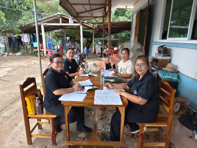 กลุ่มส่งเสริมและพัฒนาการบริหารการจัดการสหกรณ์ลงพื้นที่ตรวจสอบการใช้เงินกู้กองทุนสงเคราะห์เกษตรกร กลุ่มเกษตรกรทำสวนยางพาราตำบลโป่งเปือย ... พารามิเตอร์รูปภาพ 1