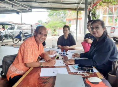 กลุ่มส่งเสริมและพัฒนาการบริหารการจัดการสหกรณ์เข้าแนะนำการจัดทำสัญญาเงินกู้ สัญญาค้ำประกันเงินกองทุนพัฒนาสหกรณ์ ของสหกรณ์กองทุนสวนยางตำบลหนองเลิง จำกัด ... พารามิเตอร์รูปภาพ 4
